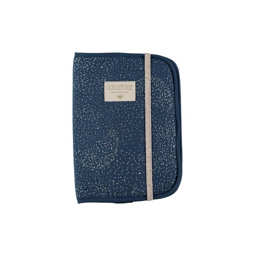 Protège carnet de santé A5 Poema bubble Elements - Bleu marine