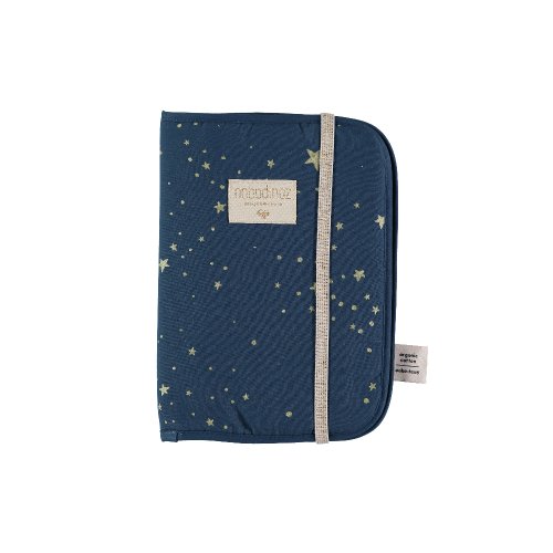 Protège carnet de santé A5 Poema stella Elements - Bleu marine