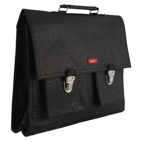 Cartable Glitter Black - Noir