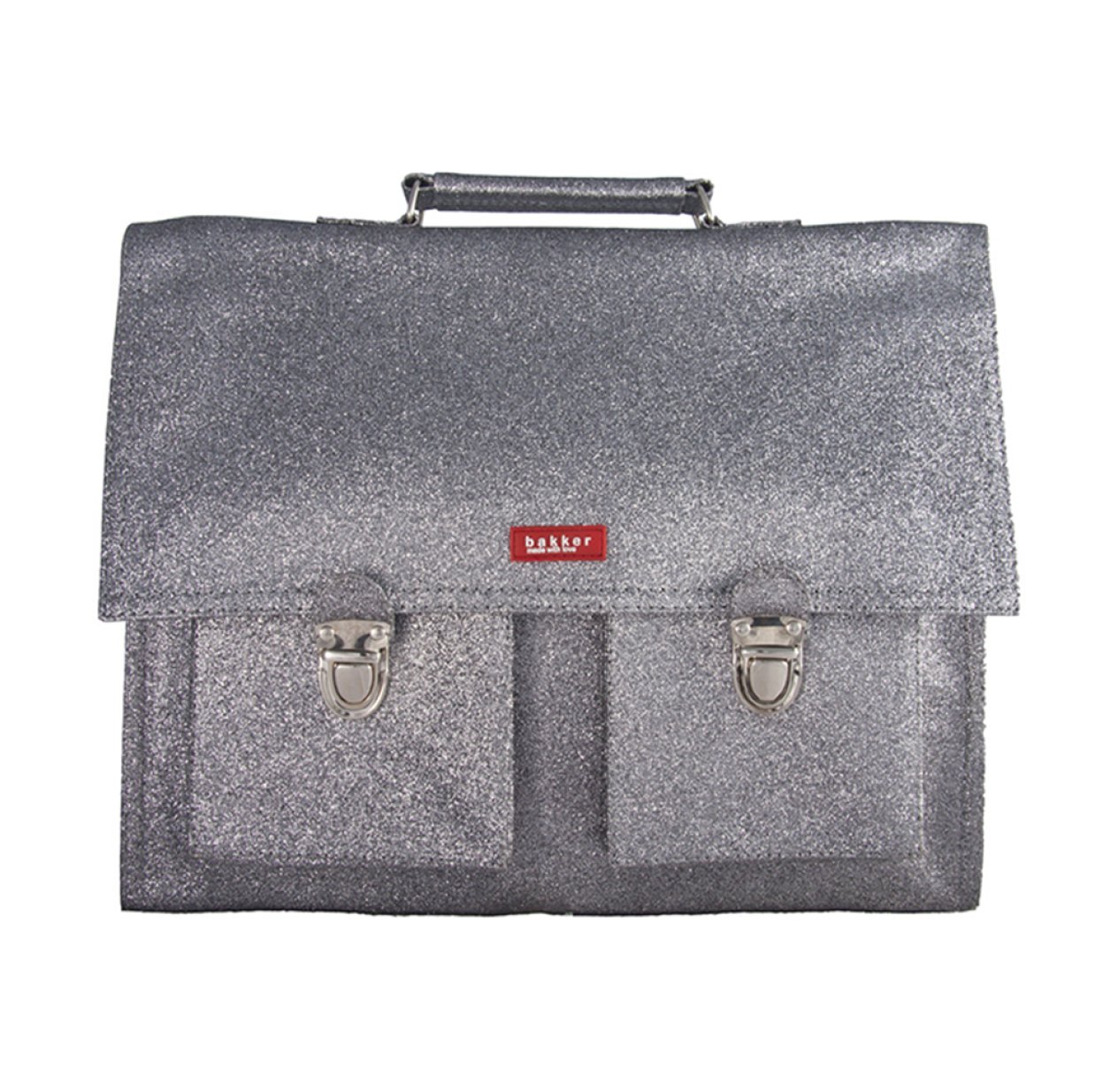 Cartable Glitter Grey - Gris