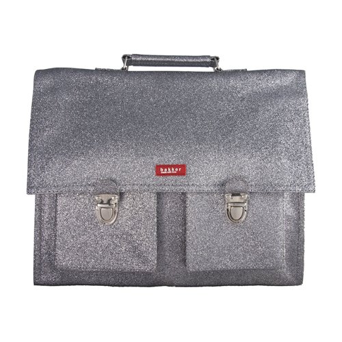 Cartable Glitter Grey - Gris