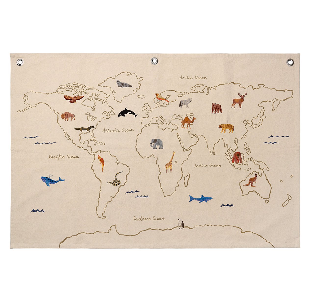 Poster Carte du Monde