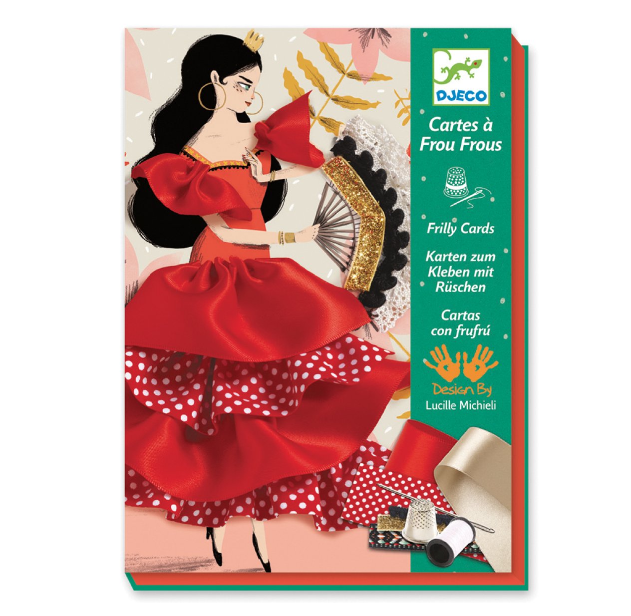 Cartes à frou frous - Flamenco