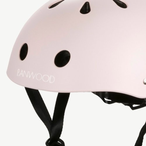Casque enfant pour vélo - Rose pâle