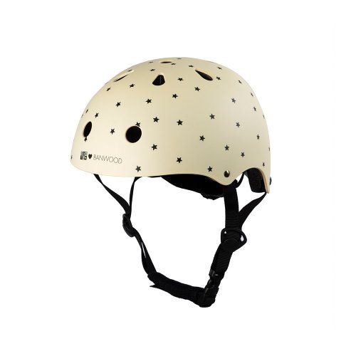 Casque enfant pour vélo Bonton - Crème
