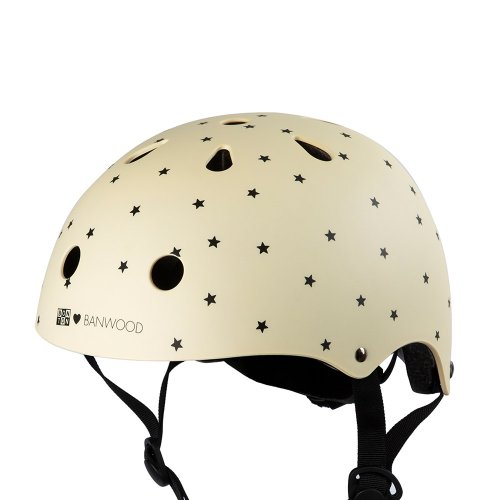 Casque enfant pour vélo Bonton - Crème