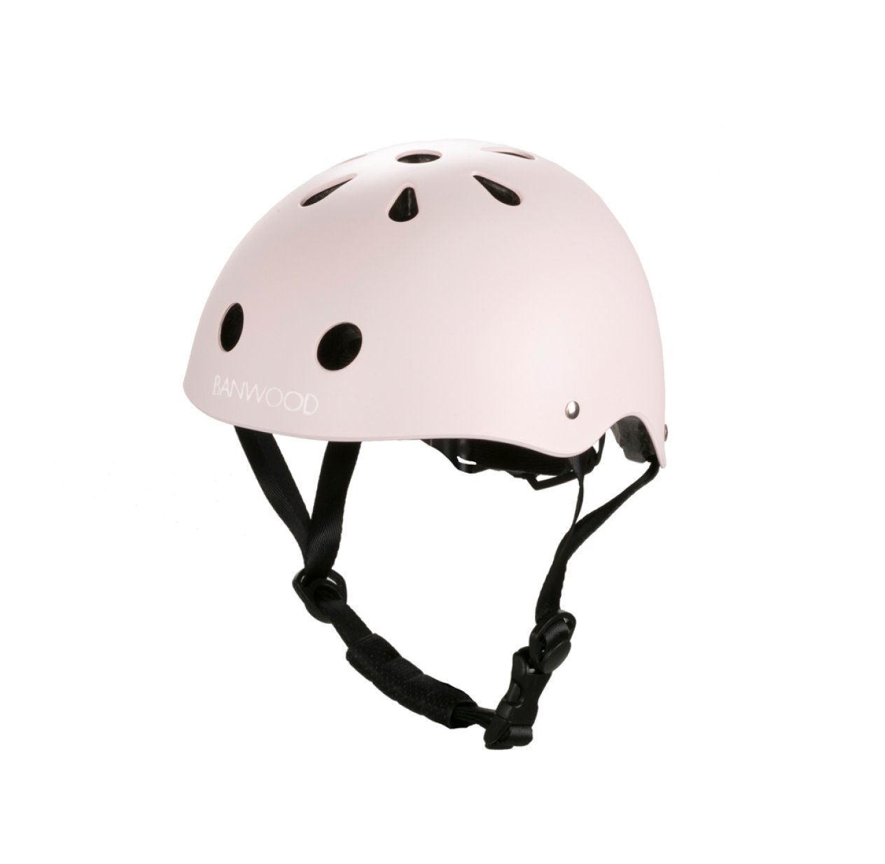Casque enfant pour vélo - Rose pâle