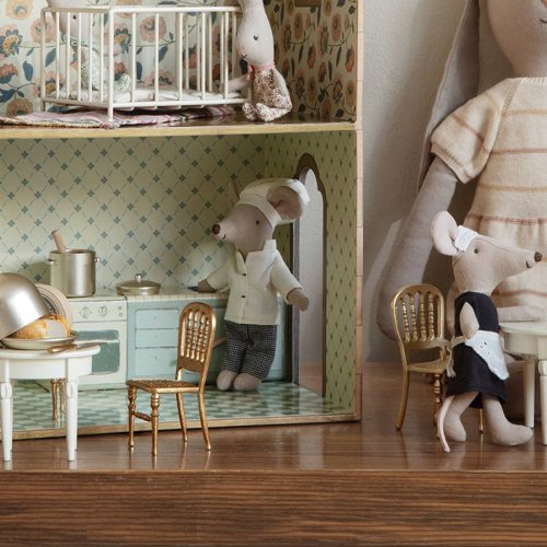 Chaise Dorée Miniature