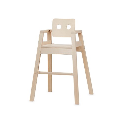 Chaise Haute Bébé Robot - Hêtre
