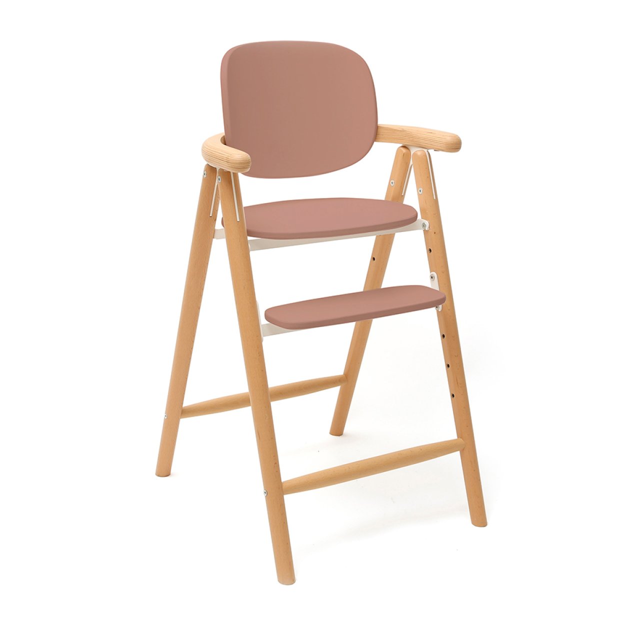 Chaise haute évolutive Tobo - Bois de rose