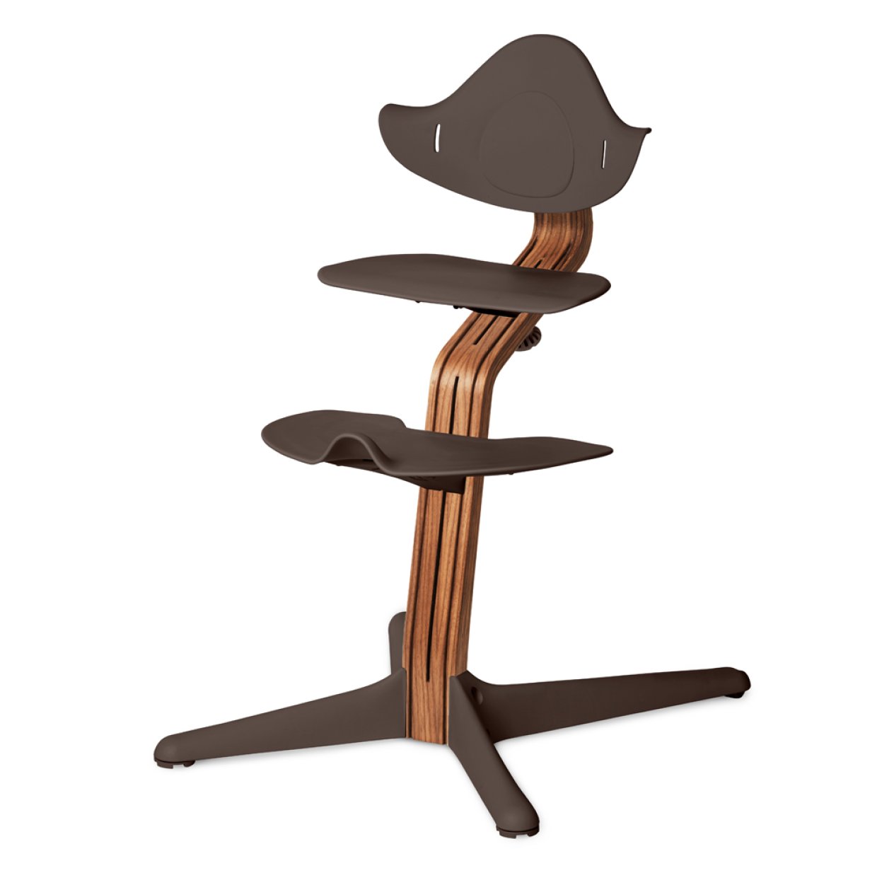 Chaise haute évolutive Nomi - Café