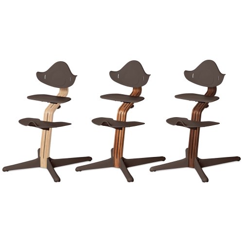 Chaise haute évolutive Nomi - Café