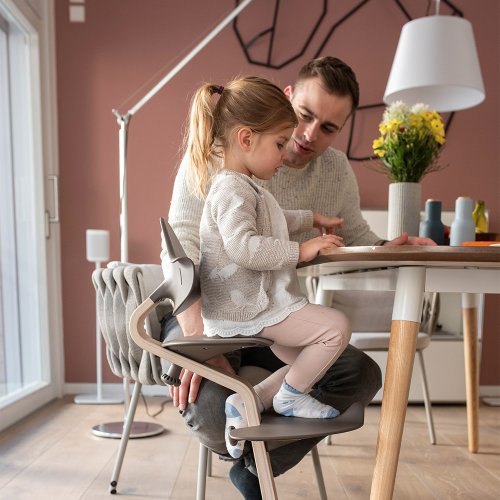 Chaise haute évolutive Nomi - Café