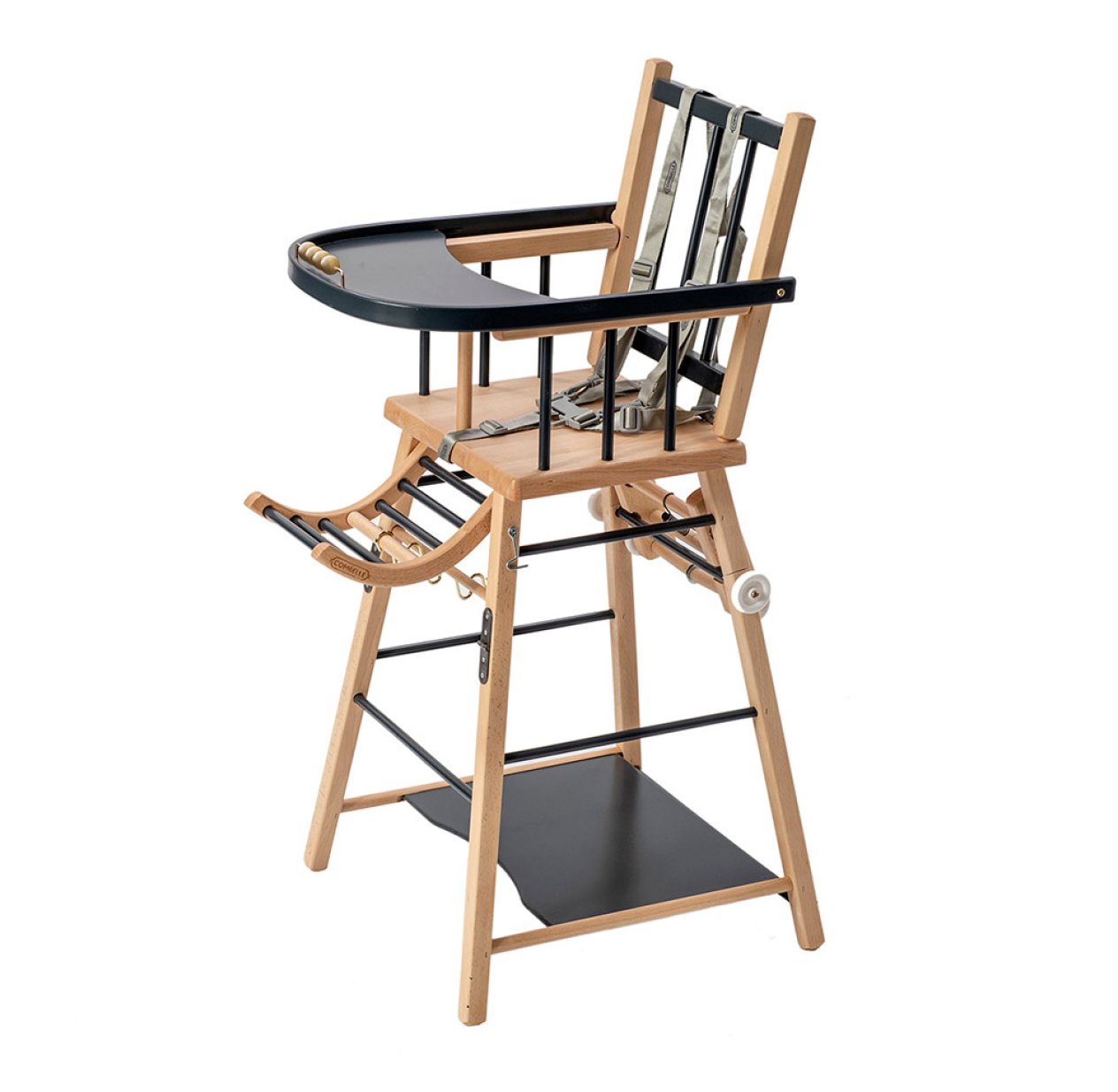 Chaise Haute transformable Marcel - Anthracite