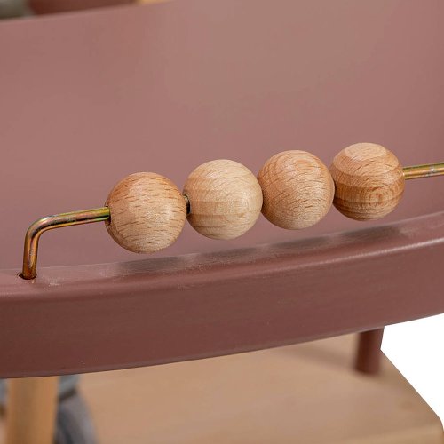 Chaise Haute transformable Marcel - Vieux rose