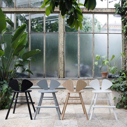 Chaise junior Mouse 3-9 ans - Gris