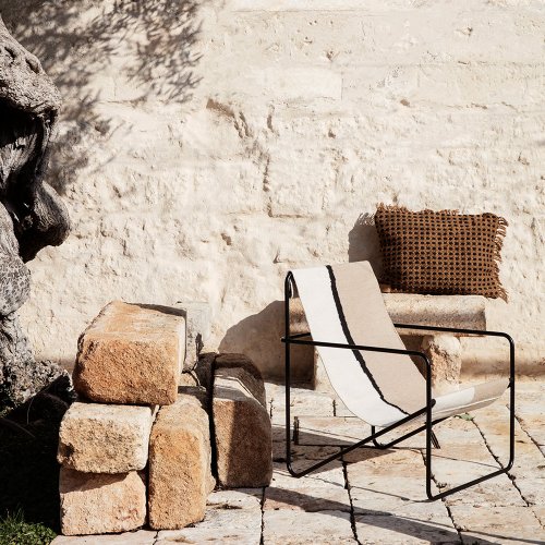 Chaise Lounge Desert - Noir/Soil