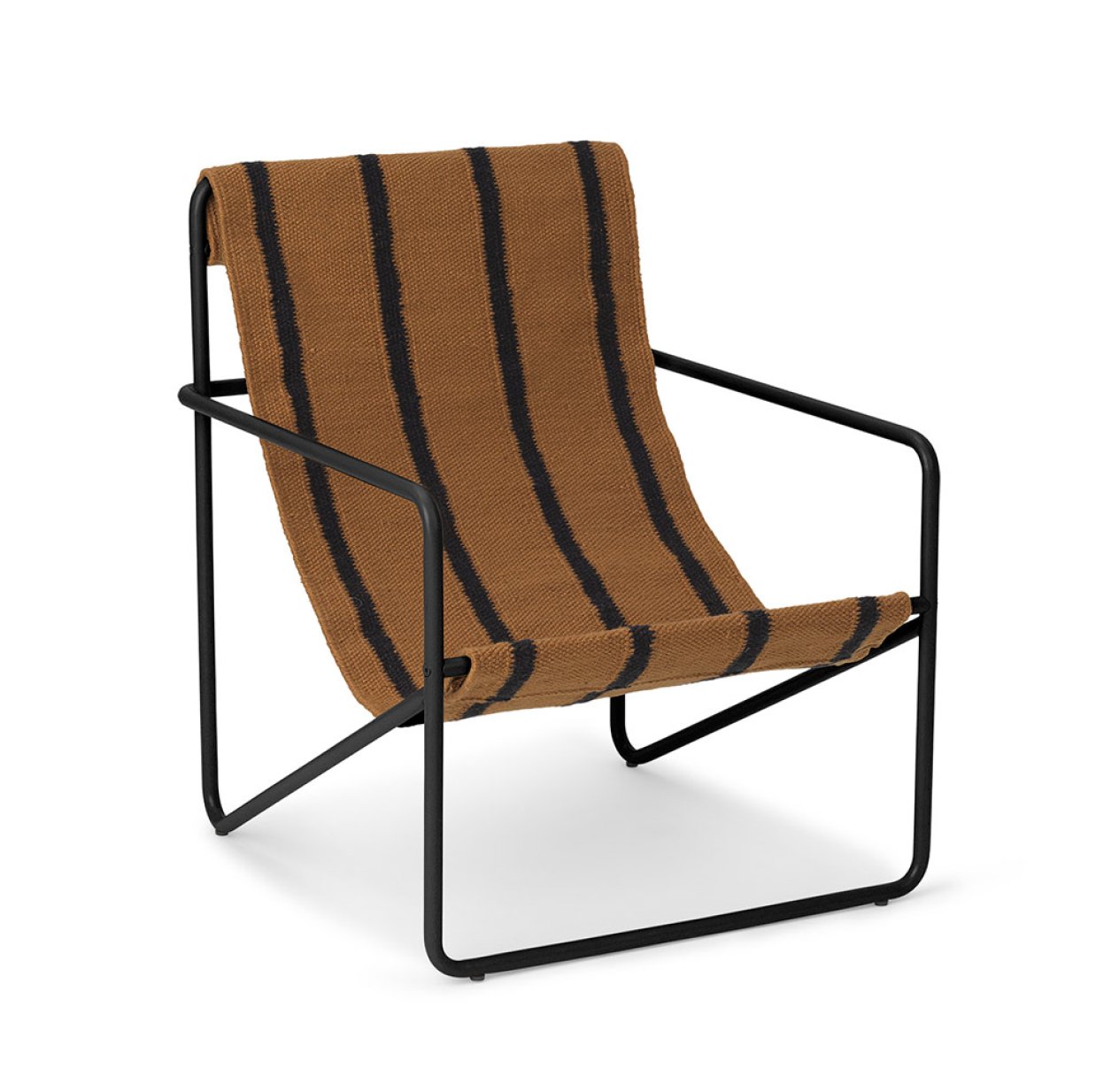 Chaise Lounge Desert - Noir/Stripe