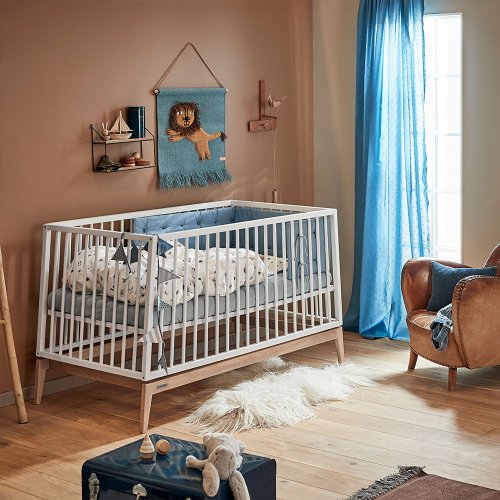 Chambre Bébé Complète évolutive Luna Duo - Blanc