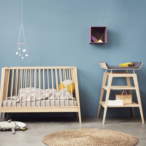 Chambre Bébé Complète Linea Duo Table à langer - Hêtre