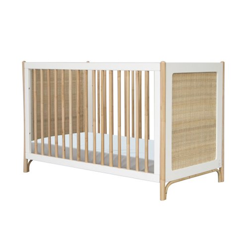 Chambre Bébé Complète Océania Duo Commode à langer - Blanc