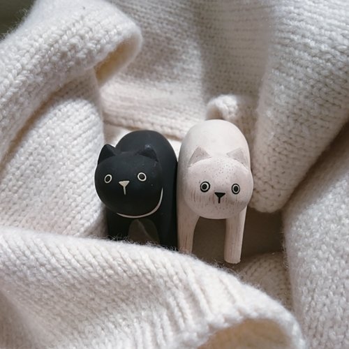 Figurine Chat noir Polepole Animal