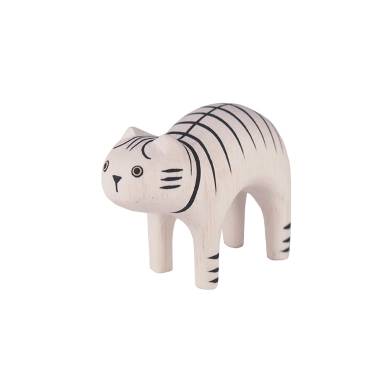 Figurine Chat tigré Polepole Animal