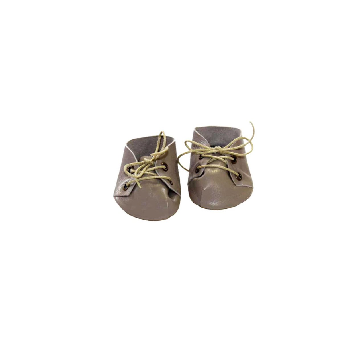 Chaussures à lacets en cuir Poupée Gordis - Taupe