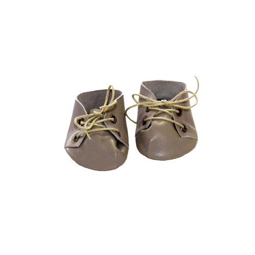 Chaussures à lacets en cuir Poupée Gordis - Taupe