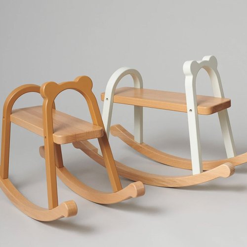 Cheval à Bascule Lina - Moutarde