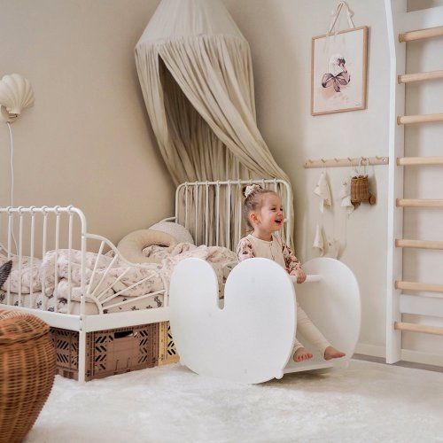 Cheval à Bascule NUPPU - Blanc