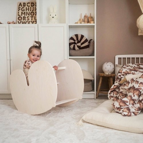 Cheval à Bascule NUPPU - Bouleau