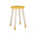 Table d\'appoint / chevet - Jaune or