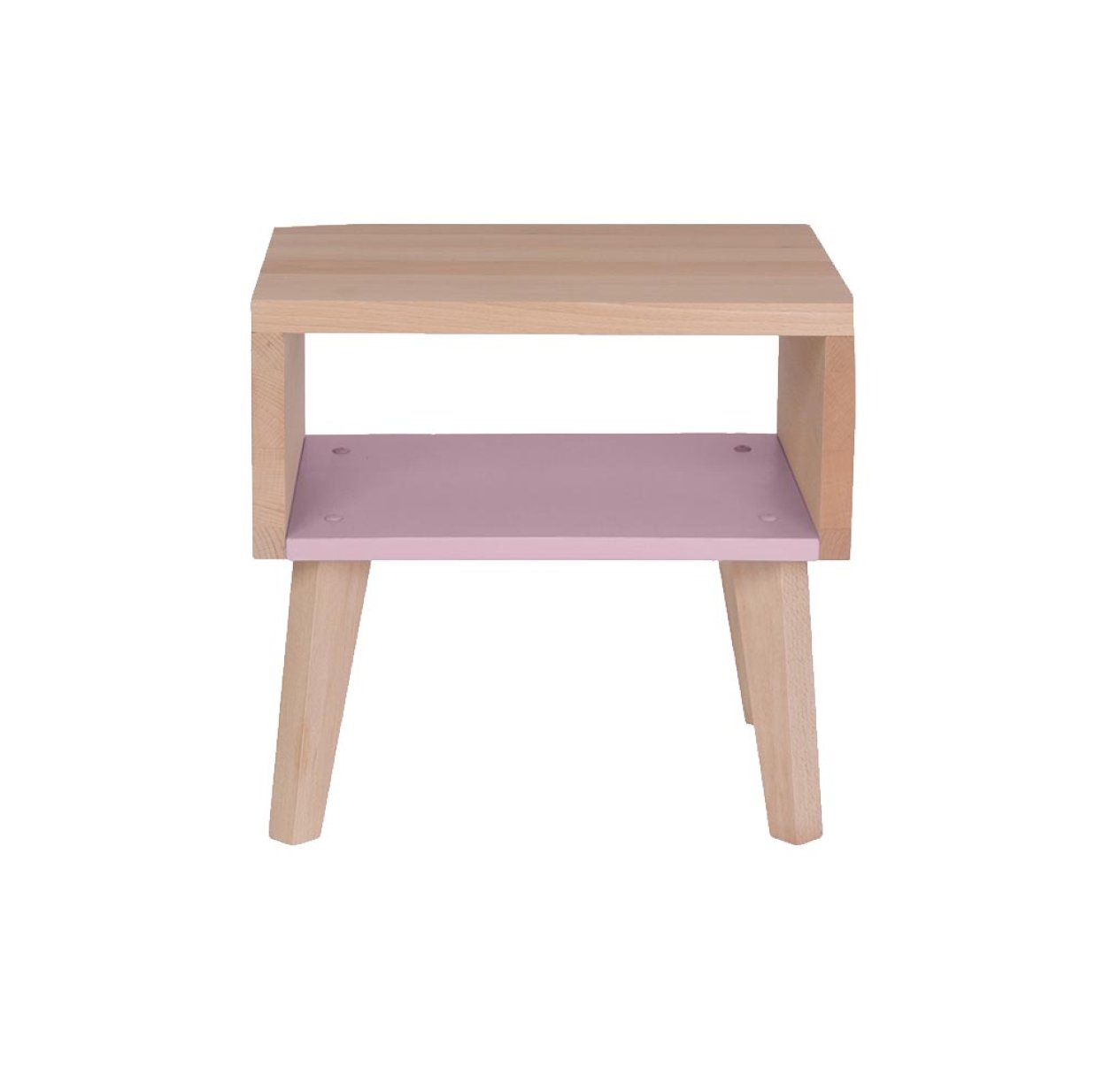 Chevet / Bout de canapé - Rose pâle