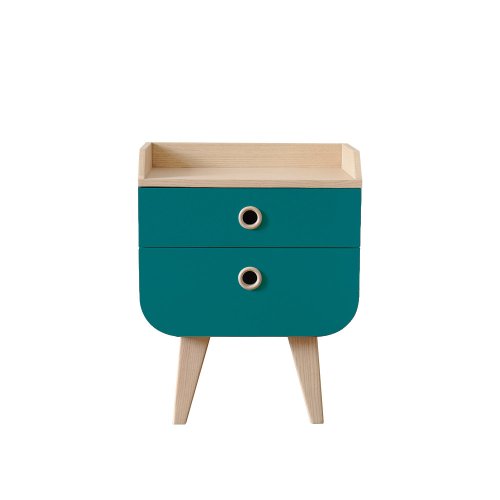 Chevet Zen - Bleu canard