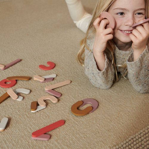 Chiffres Magnétiques Jota - Rose Mix