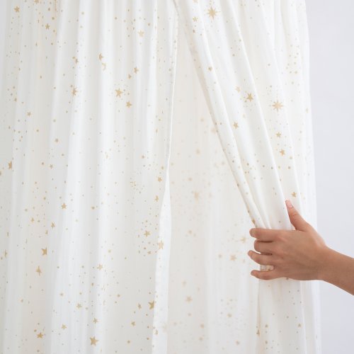 Ciel de lit amour gold stella Elements - Blanc