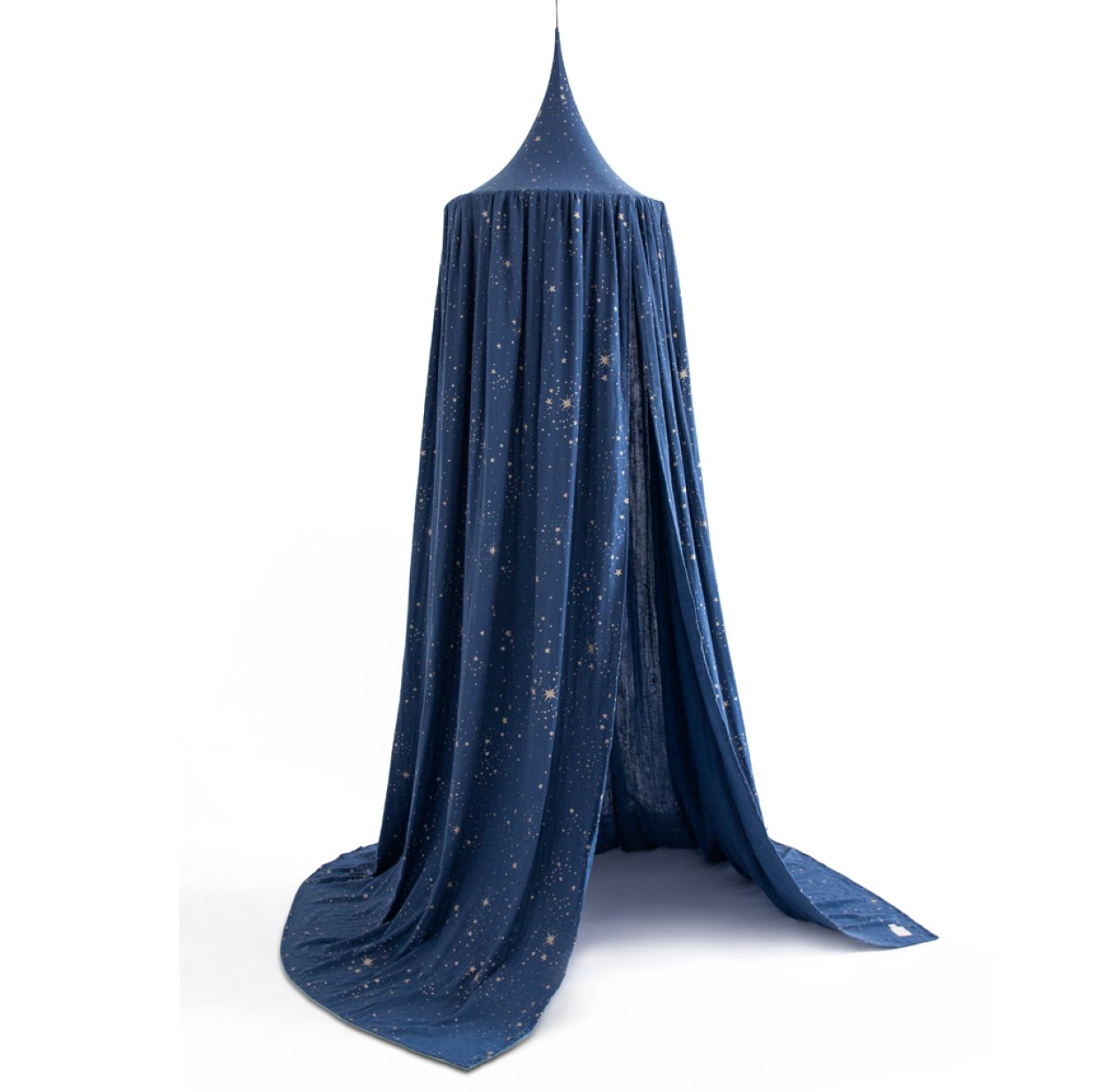 Ciel de lit amour gold stella Elements - Bleu marine