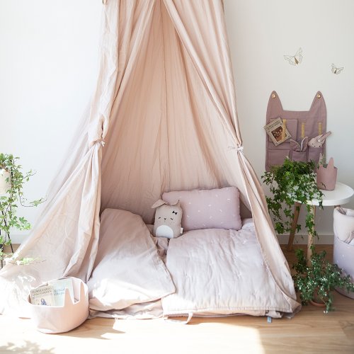 Ciel de lit rêveur - Mauve