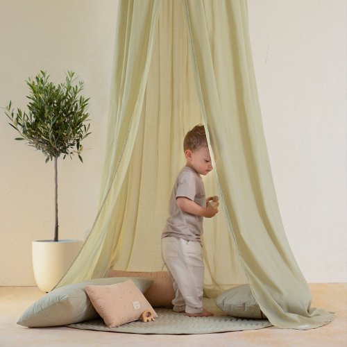 Ciel de lit Vera - Vert Laurier