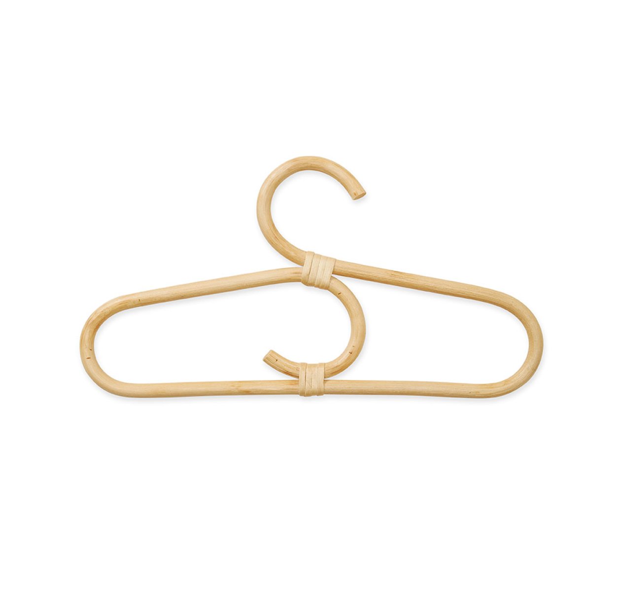 Set de 3 Cintres Enfant en rotin