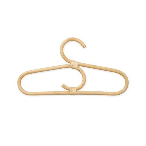 Set de 3 Cintres Enfant en rotin