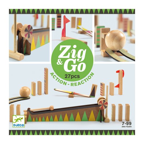 Jeu de construction Zig & Go Big Ball, 27 pièces