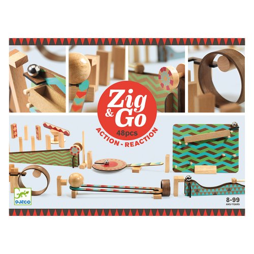 Jeu de construction Zig & Go Big Boum Wall, 48 pièces