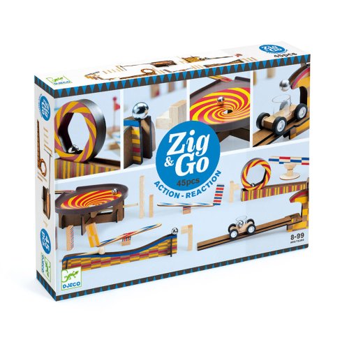 Jeu de construction Zig & Go Wroom, 45 pièces