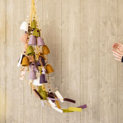 Clochette à suspendre - Or