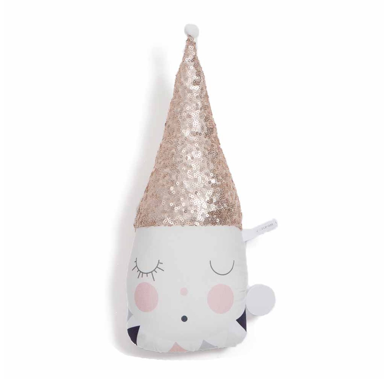 Boîte à musique Clown sequins - Rose