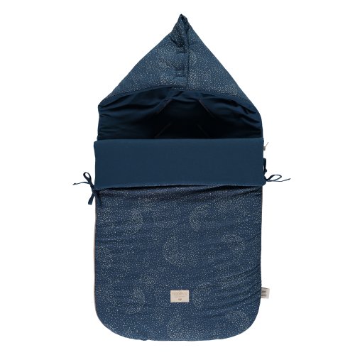 Nid d'ange bébé Passegiata bubble Elements - Bleu marine