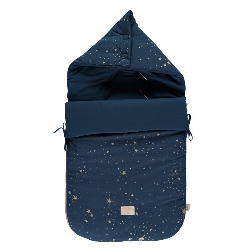 Nid d'ange bébé Passegiata stella Elements - Bleu marine