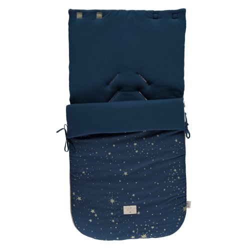 Nid d'ange bébé Passegiata stella Elements - Bleu marine